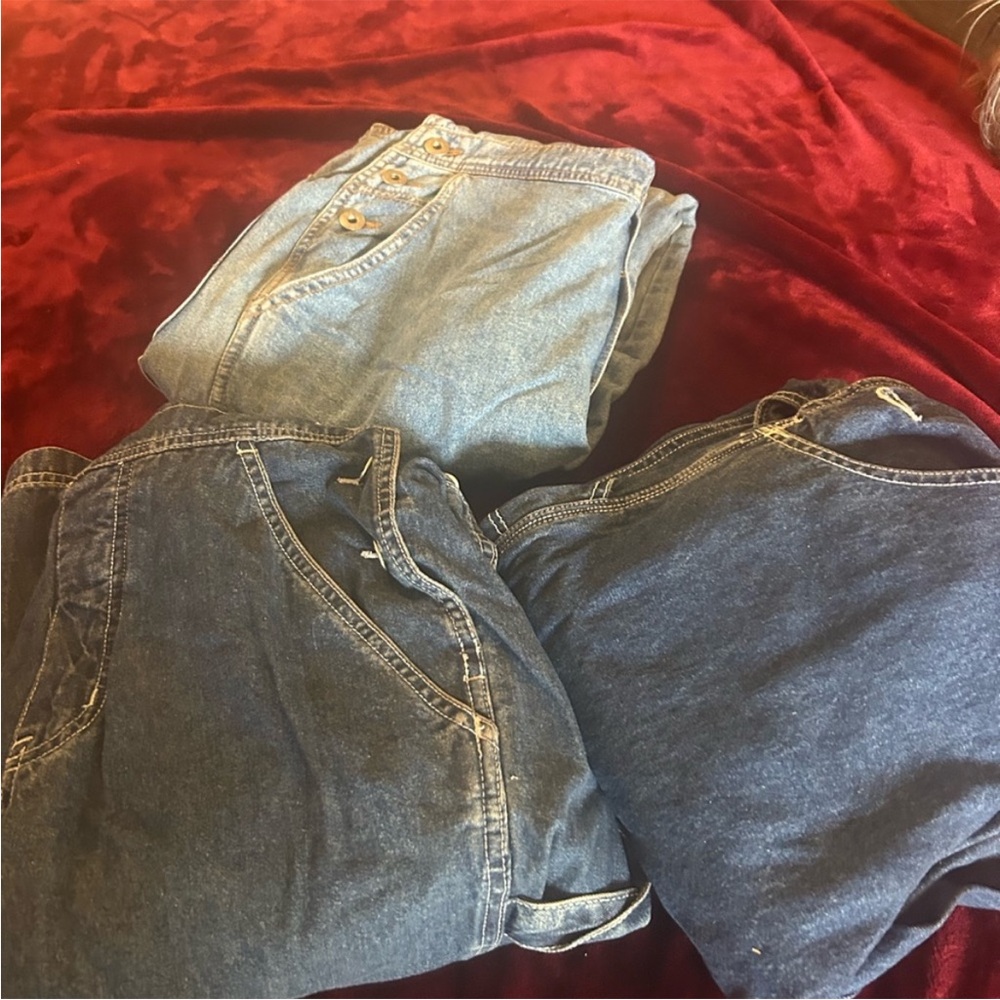 Vintage overalls 3pair  size small